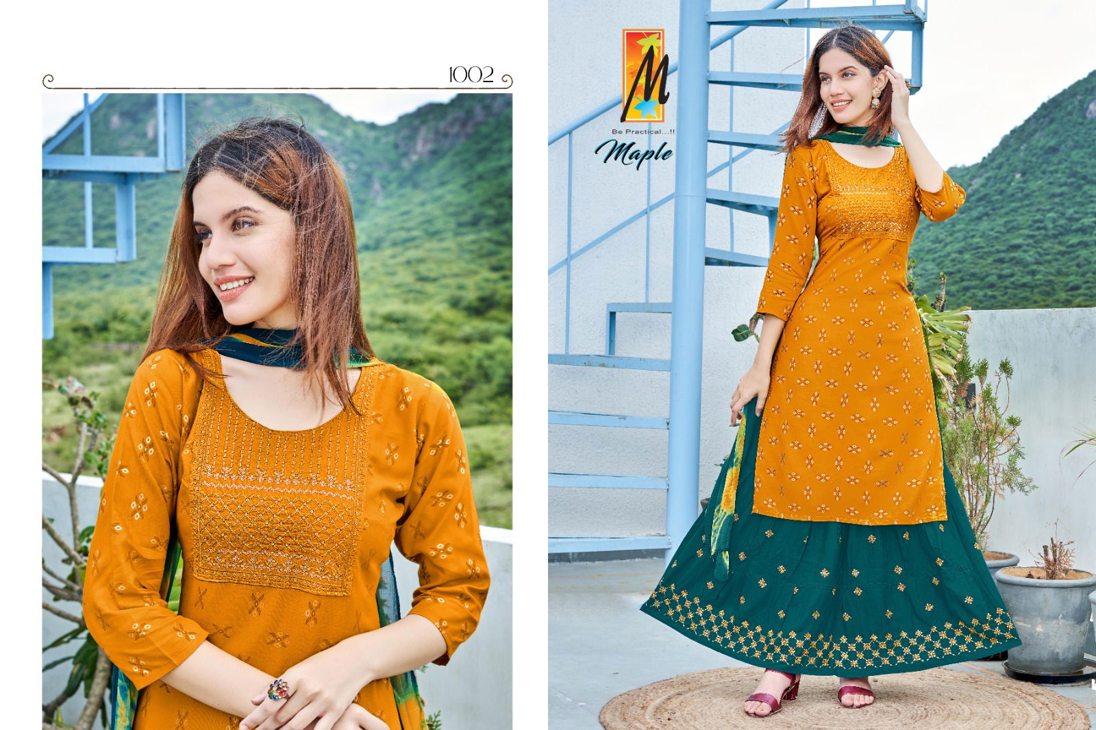 Maple By Master Designer Readymade Suits Catalog
